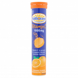 Haliborange Effervescent Vitamin 'C' Orange Flavour Tablets