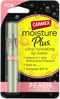 Carmex Moisture Plus Peach