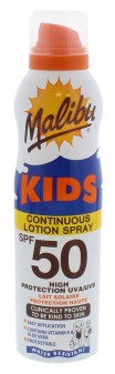 Malibu Spf 50 Kids Continuous Spray Lotion