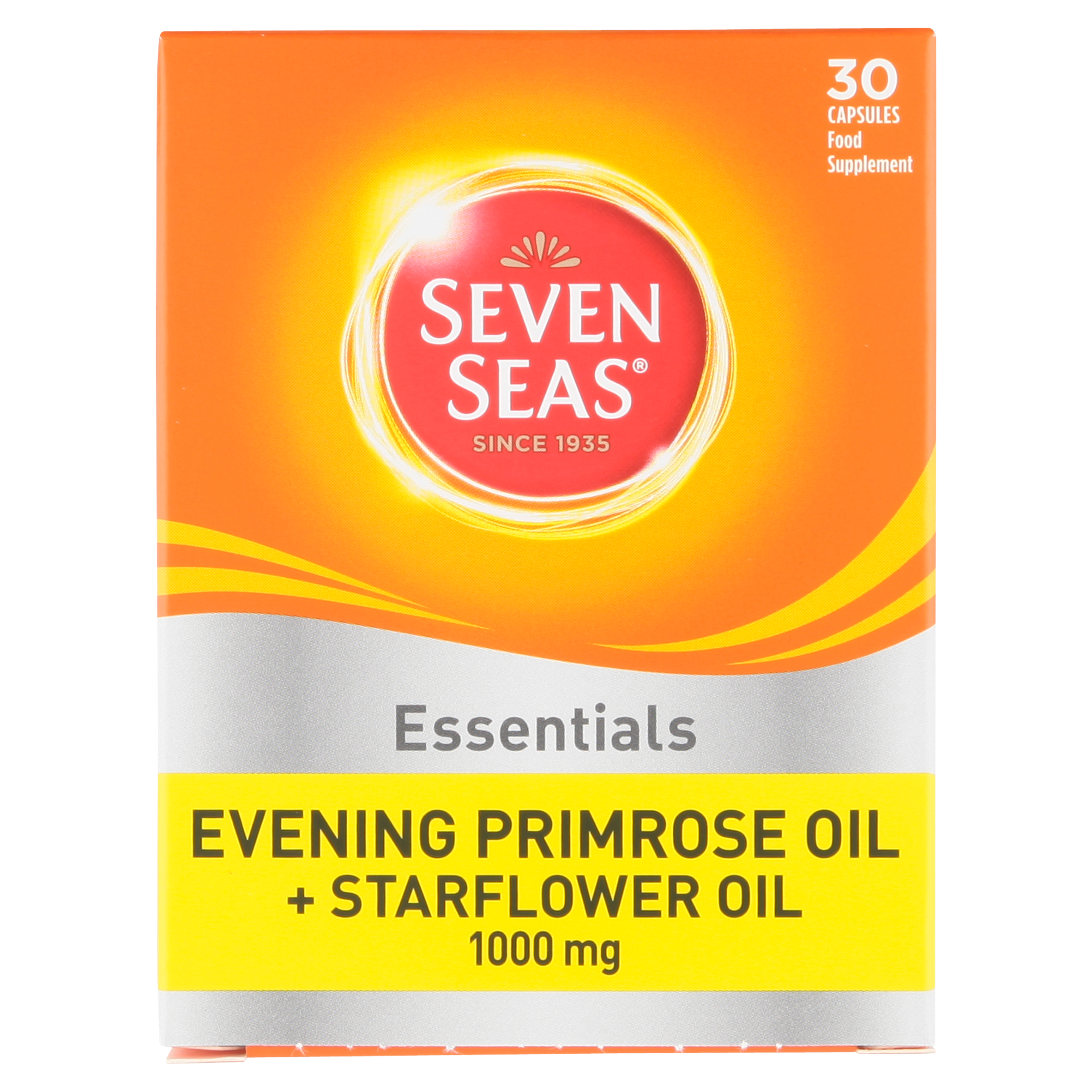 Seven Seas Evening Primrose Plus Starflower Oil Capsules 1000mg