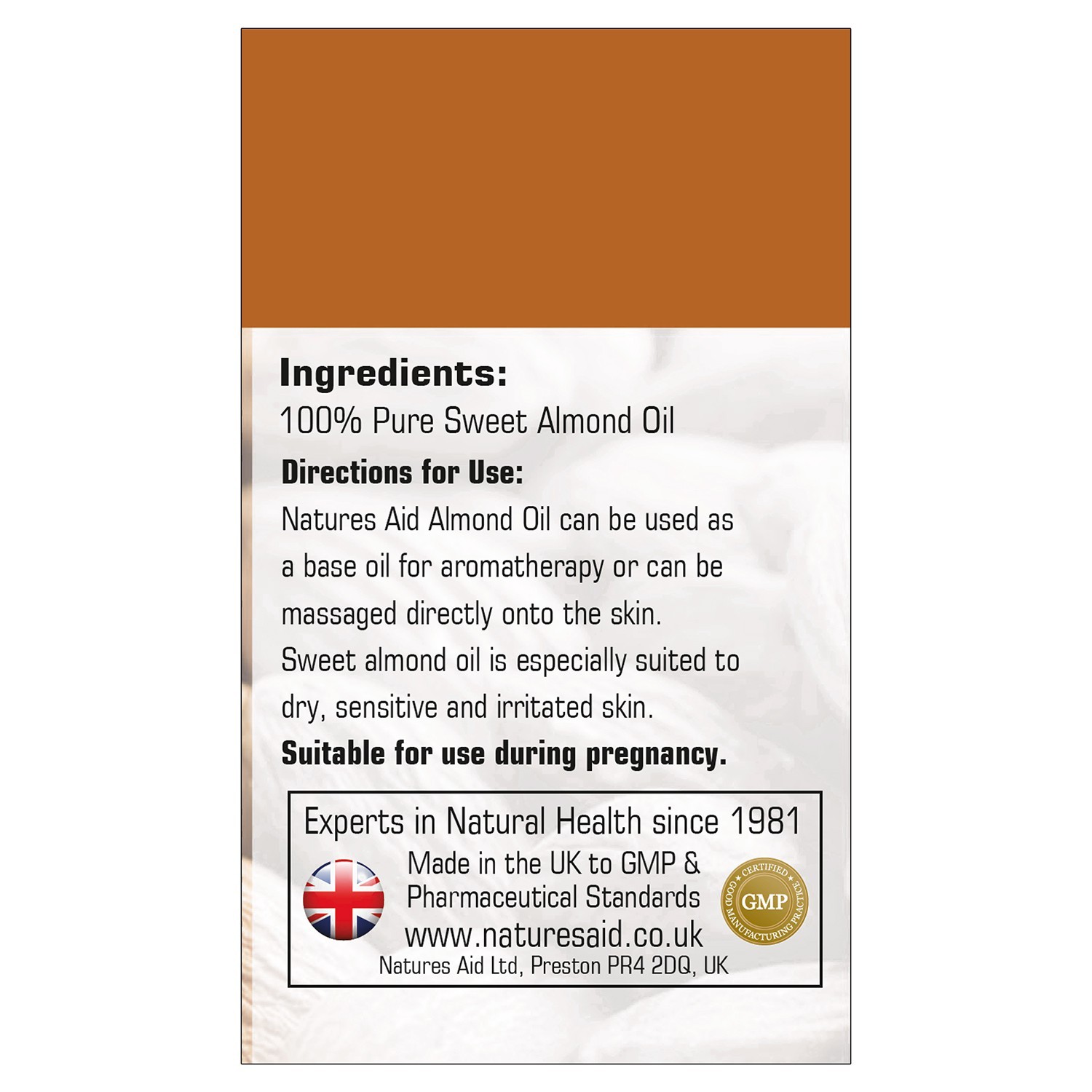 Natures Aid Almond Oil