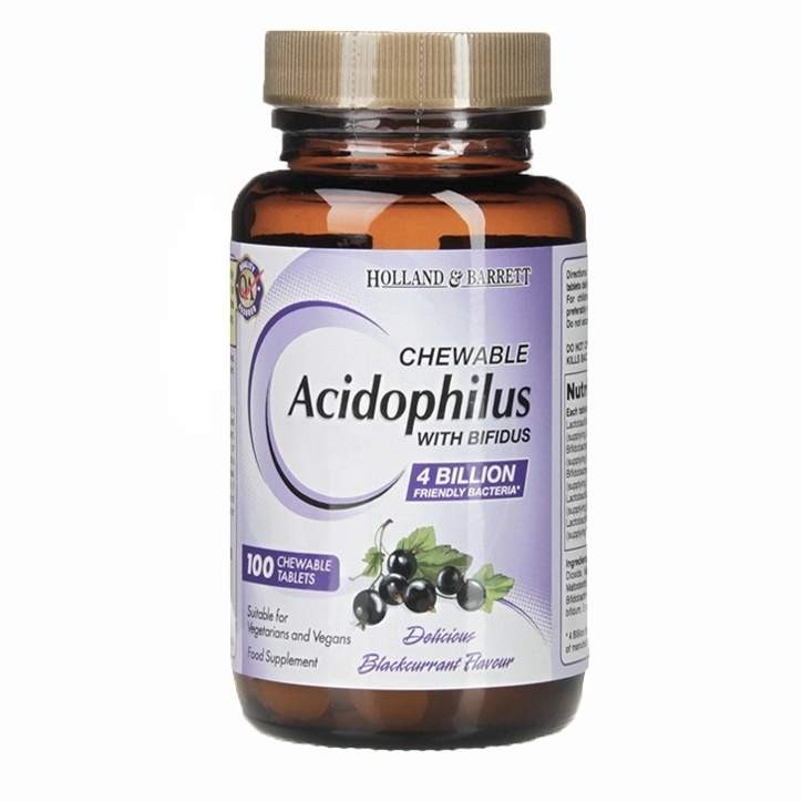 Holland & Barrett Chewable Acidophilus With Bifidus