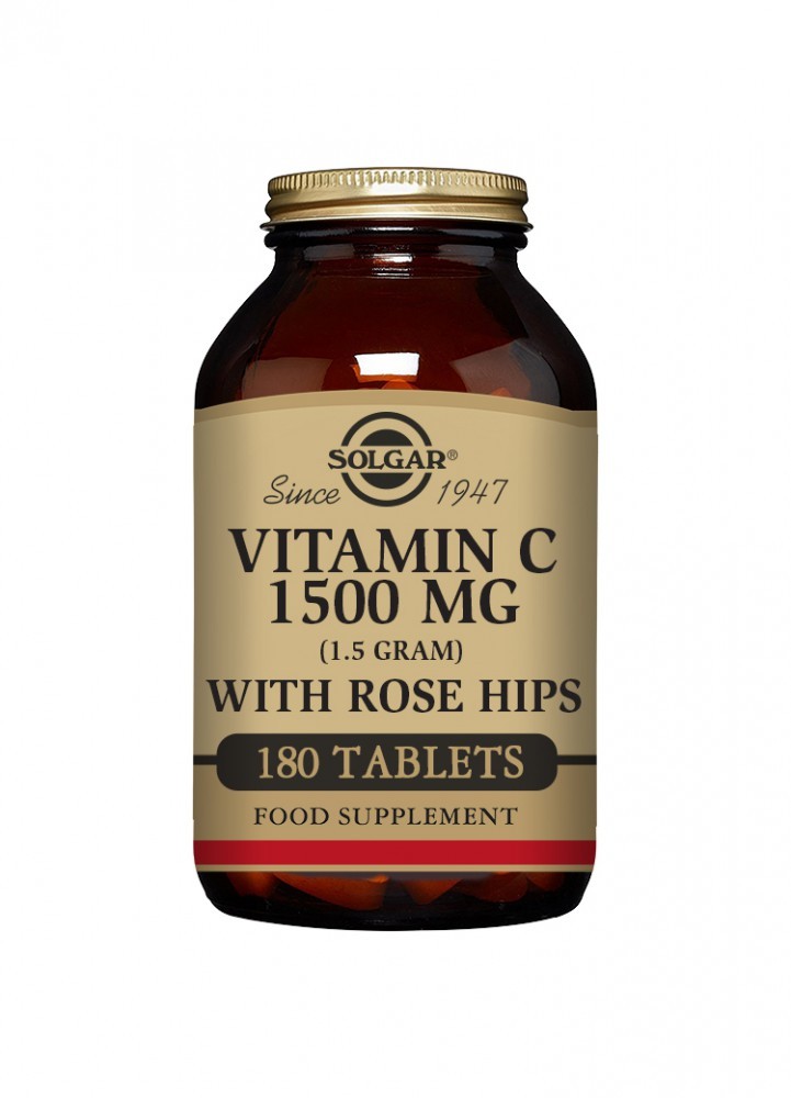 Solgar Vitamin C 1500 MG With Rose Hips