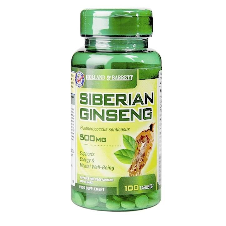 Holland & Barrett Siberian Ginseng 500mg