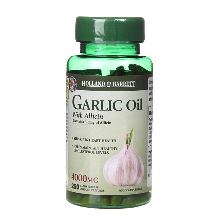 Holland & Barrett Garlic Oil With Allicin 4000mg 2