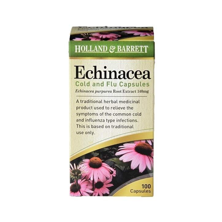 Holland & Barrett Echinacea Cold & Flu 140mg