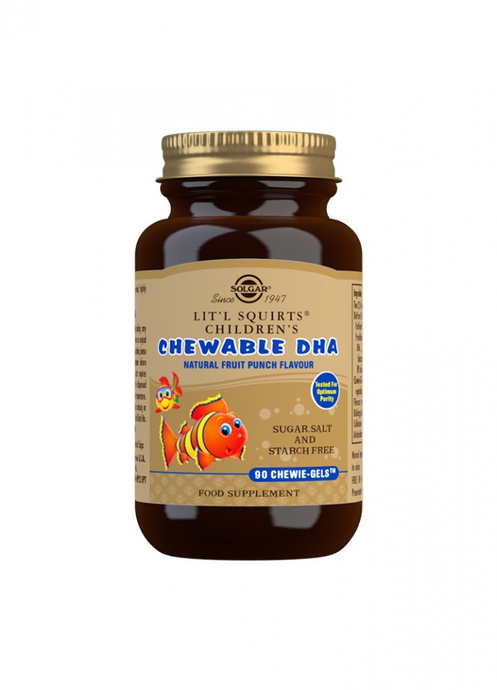 Solgar Lit'L Squirts Children’s Chewable Dha Chewie-Gels™