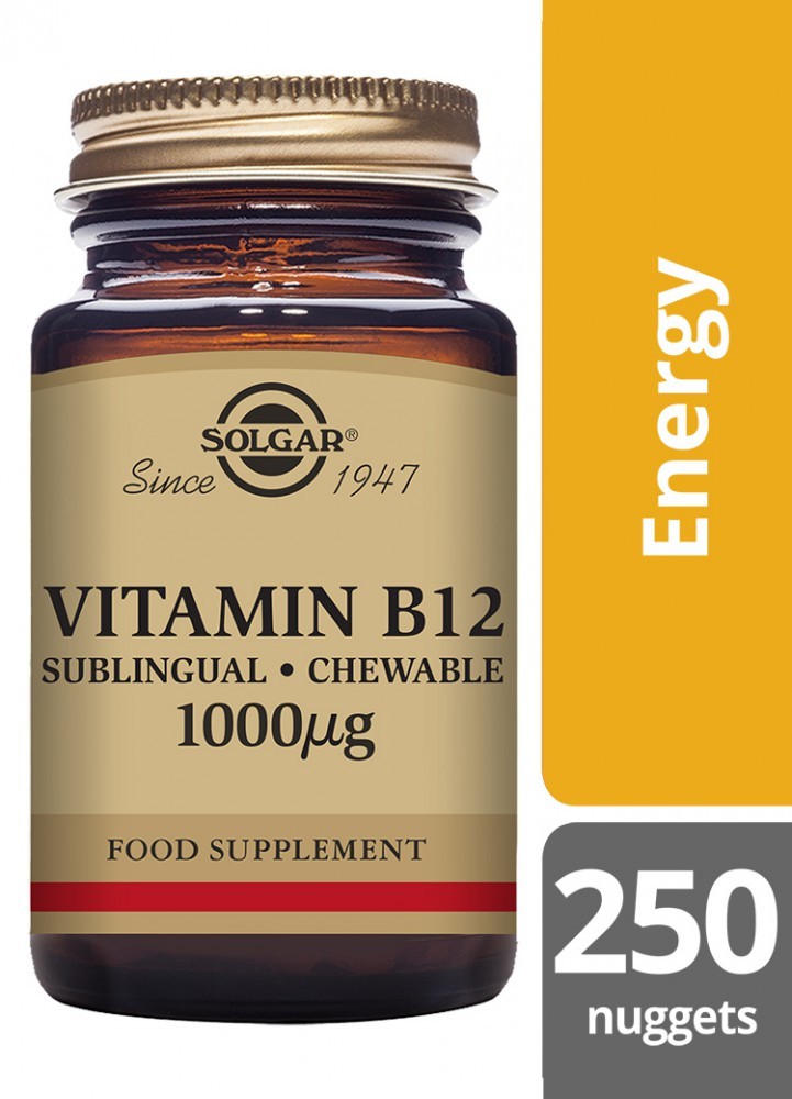 Solgar Vitamin B12 1000 µg Nuggets