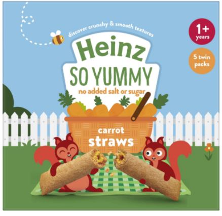 Heinz Carrot Straws 5 X 15g