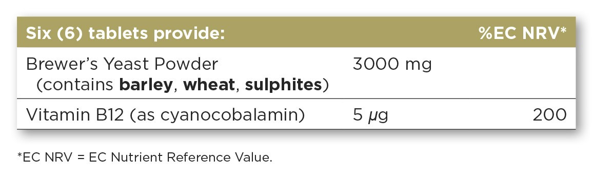 Solgar Brewer’s Yeast With Vitamin B12