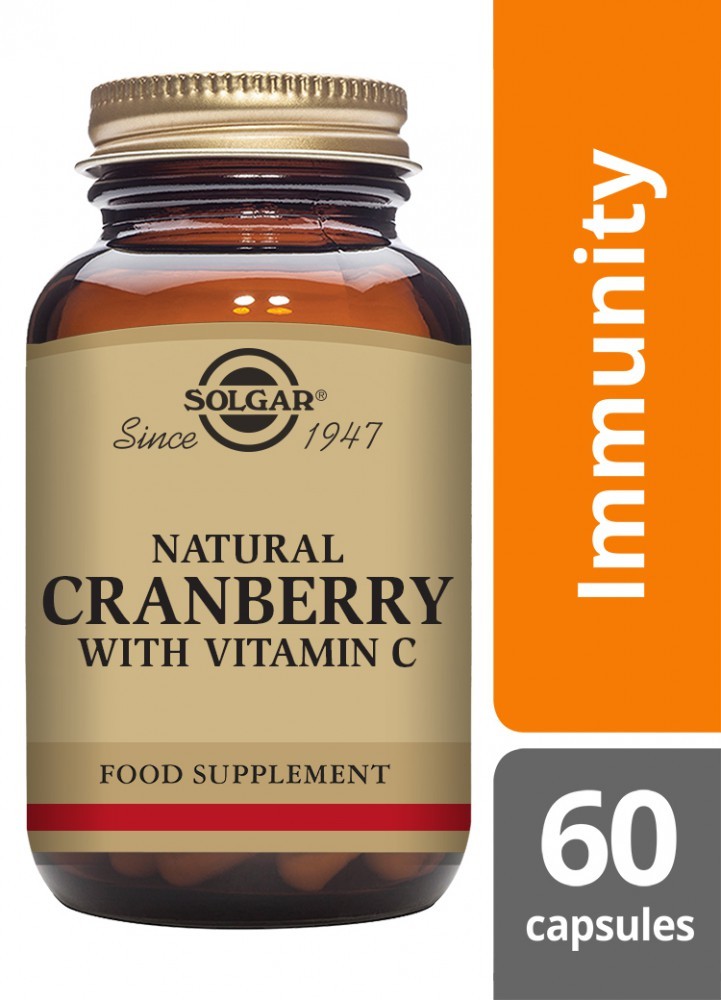 Solgar Natural Cranberry With Vitamin C
