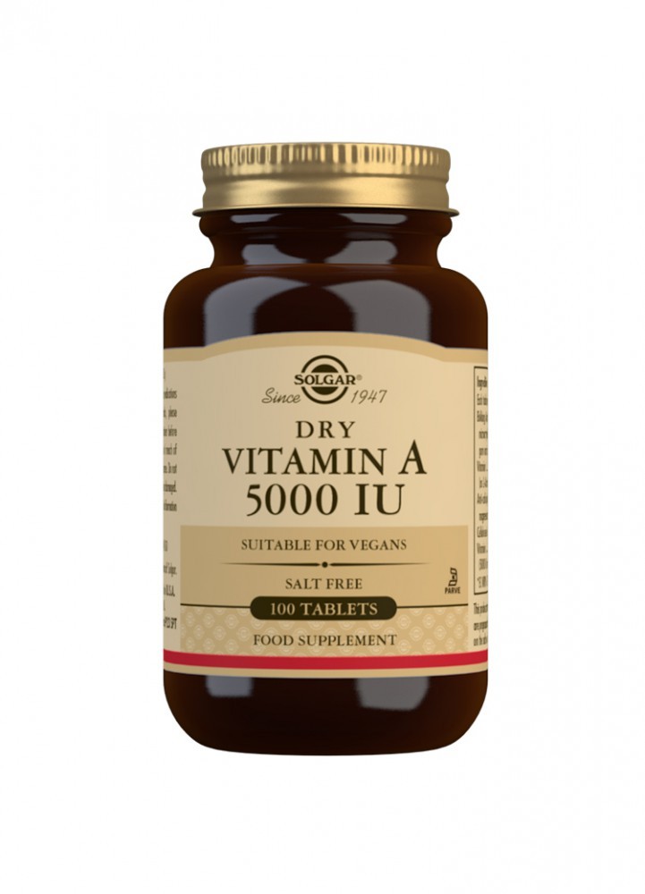 Solgar Dry Vitamin A 5000 IU