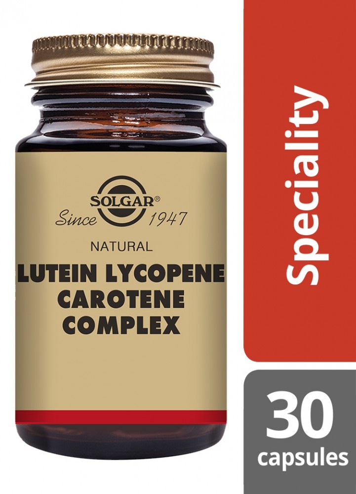 Solgar Natural Lutein Lycopene Carotene Complex