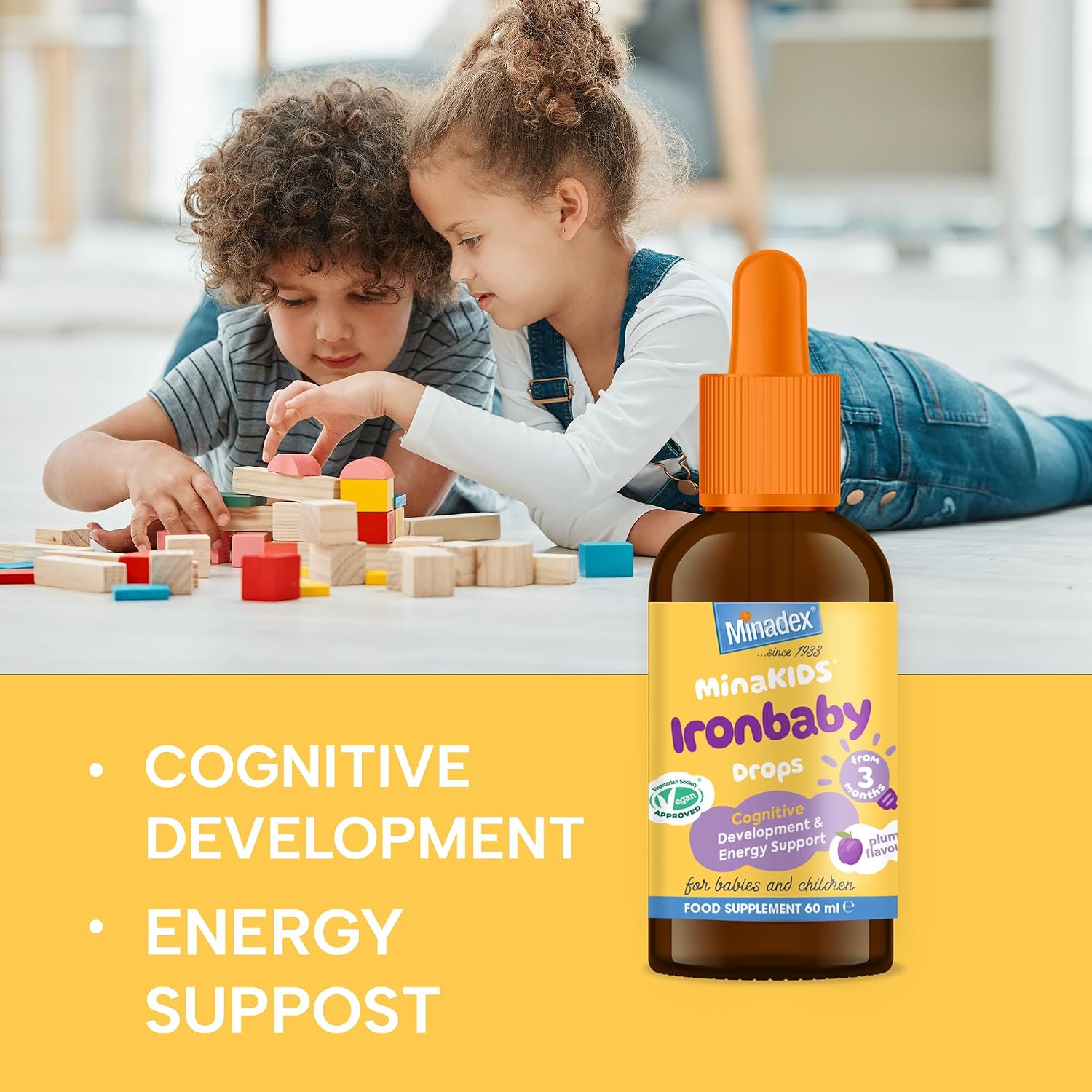 Minakids Ironbaby Drops 60ml