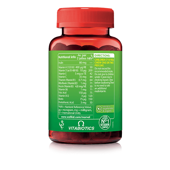 Wellkid Marvel Multi-Vitamin 50'S