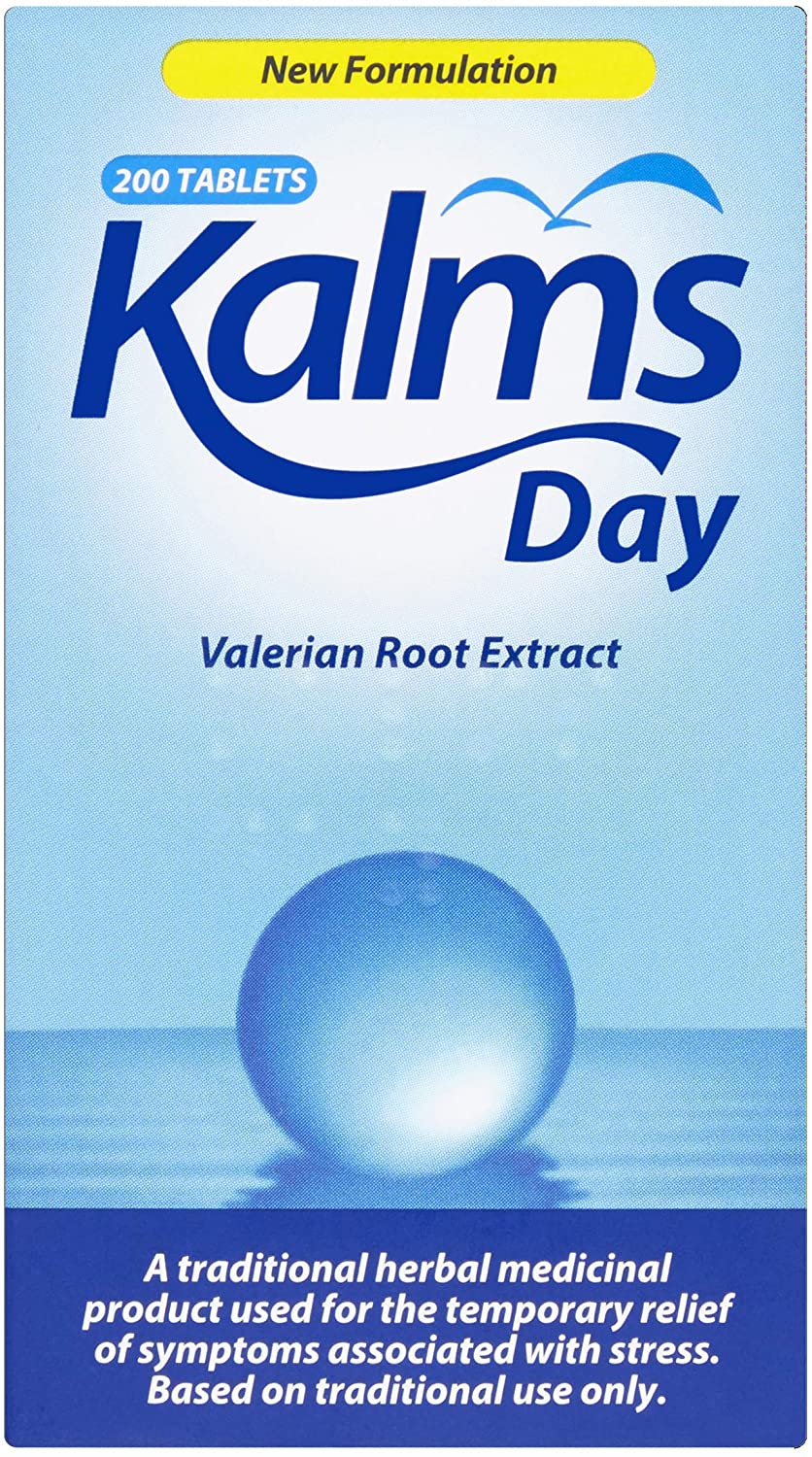 Kalms Day Herbal Sedative Tablets 33.75mg