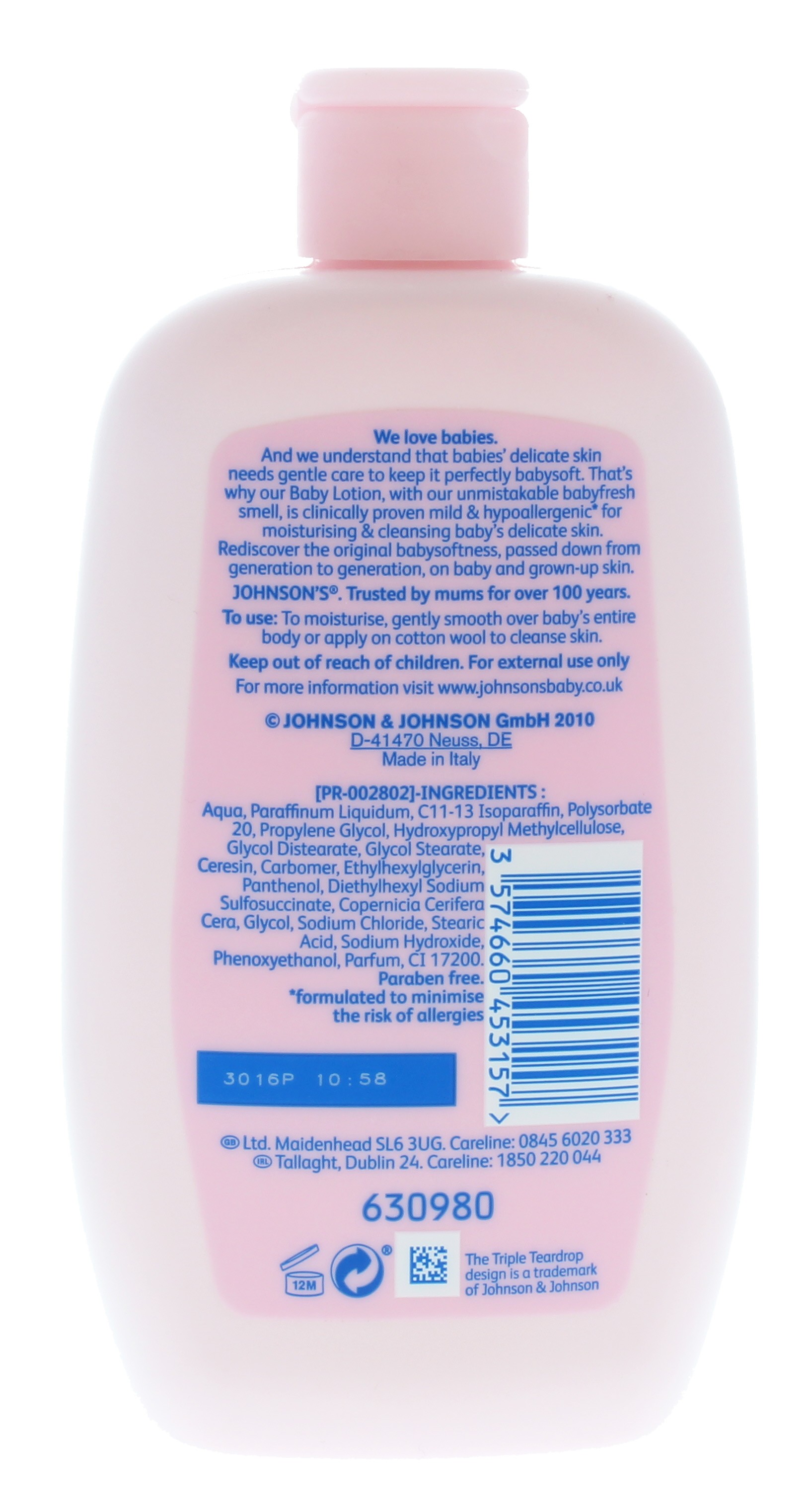 Johnsons Baby Lotion