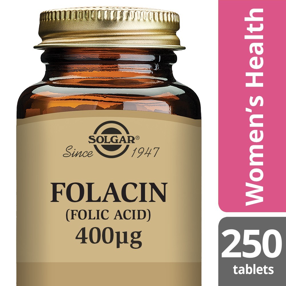 Solgar Folacin (Folic Acid) 400 µg