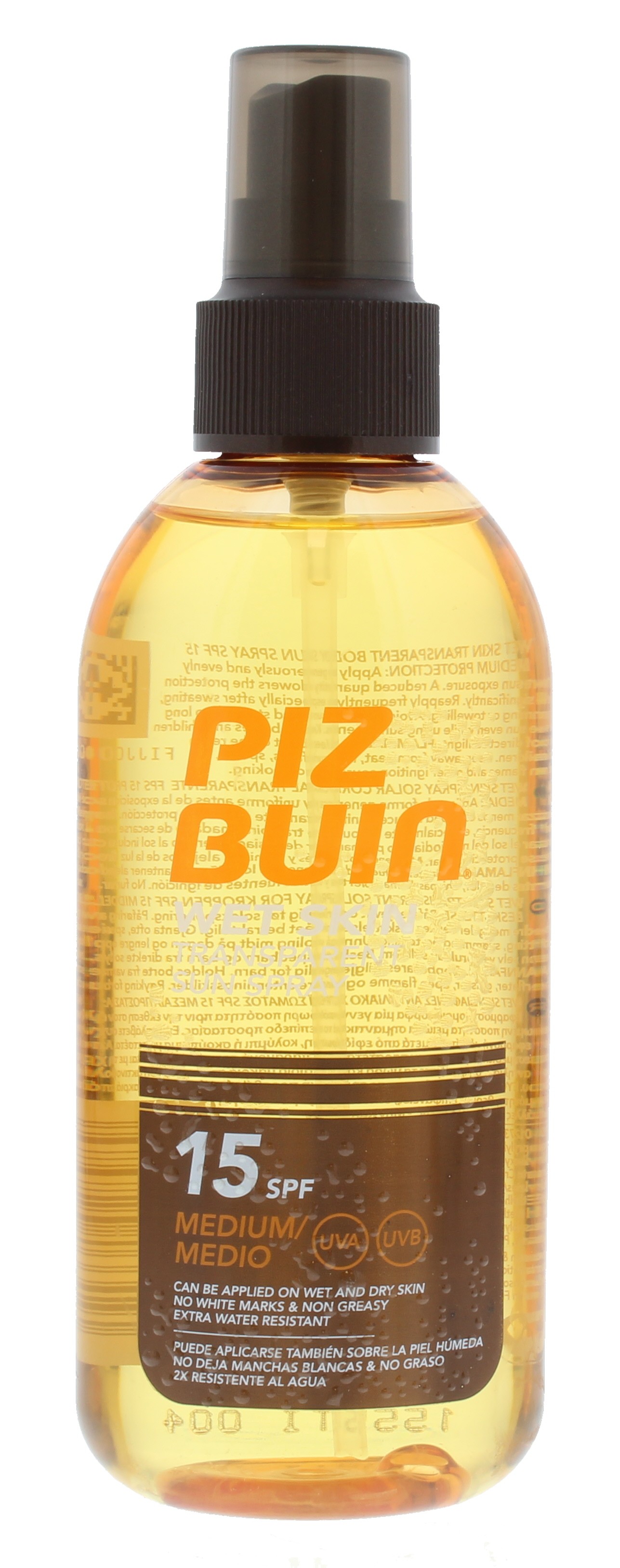 Piz Buin Wet Skin Transparent Sun Spray Spf15