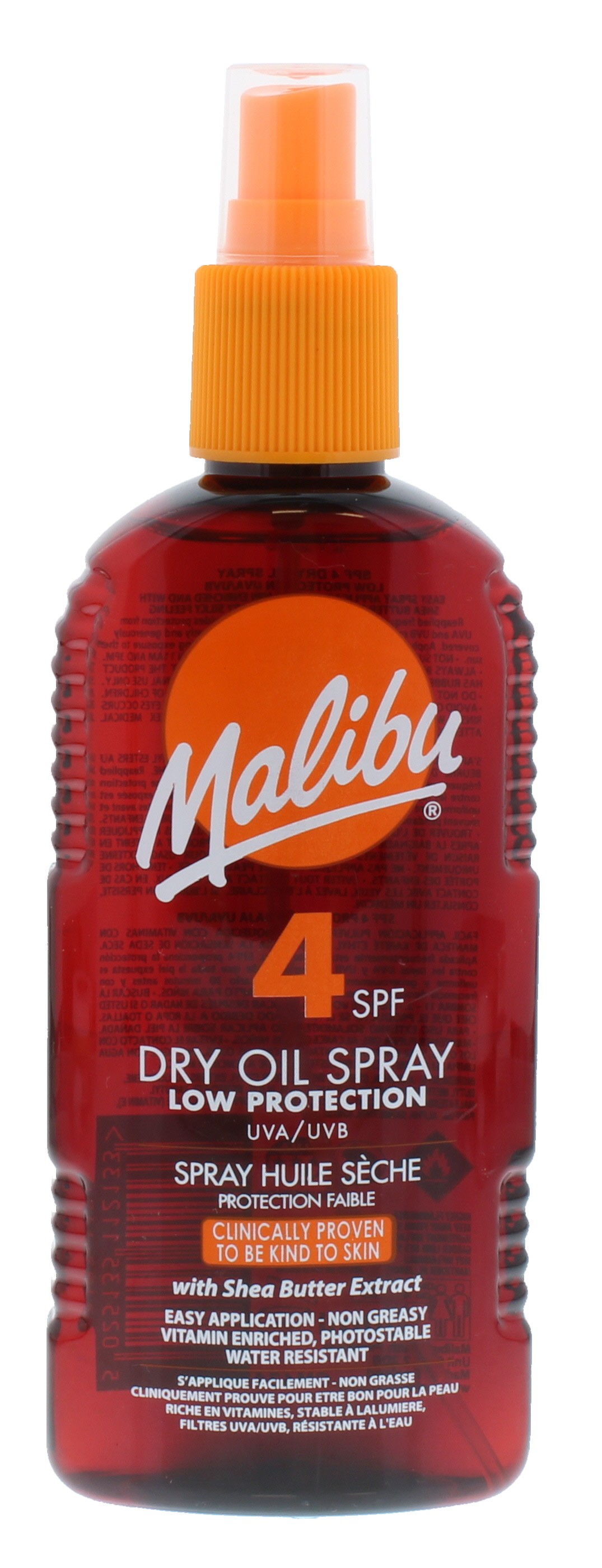 Malibu Spf 4 Dry Oil Spray