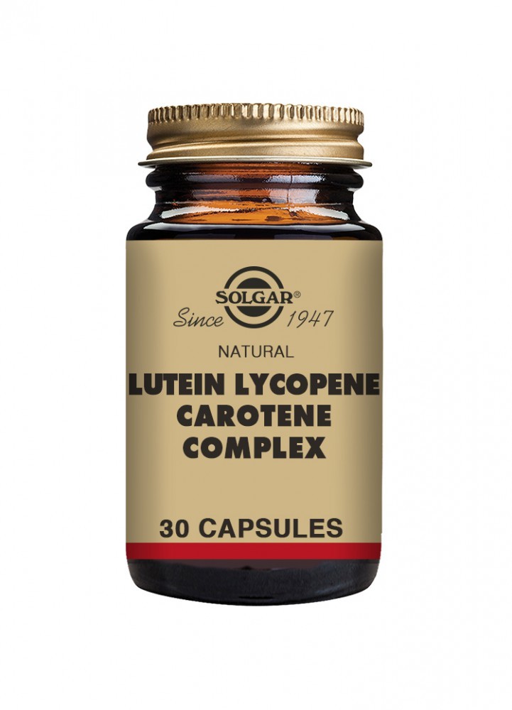 Solgar Natural Lutein Lycopene Carotene Complex
