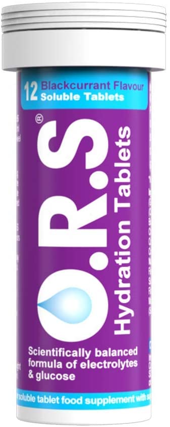 Ors Rehydration Salt Tablets Blackcurrant