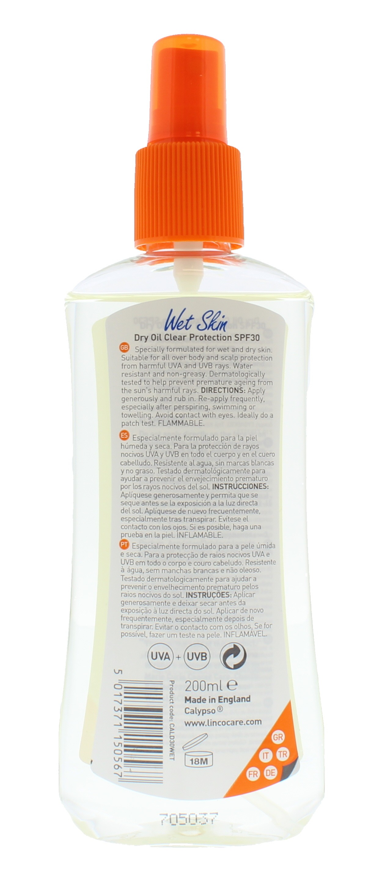 Calypso Spf 30 Dry Oil Spray