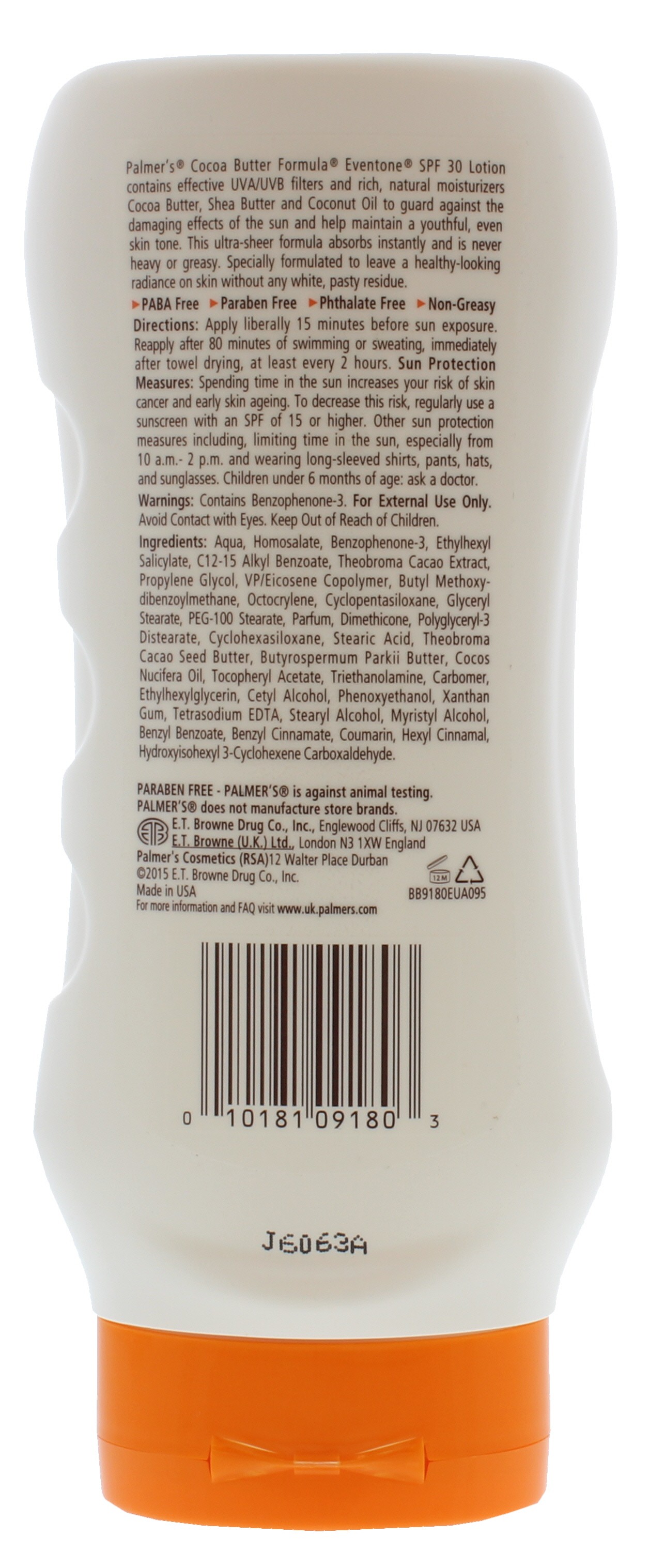 Palmers Eventone Sun Lotion Spf 30