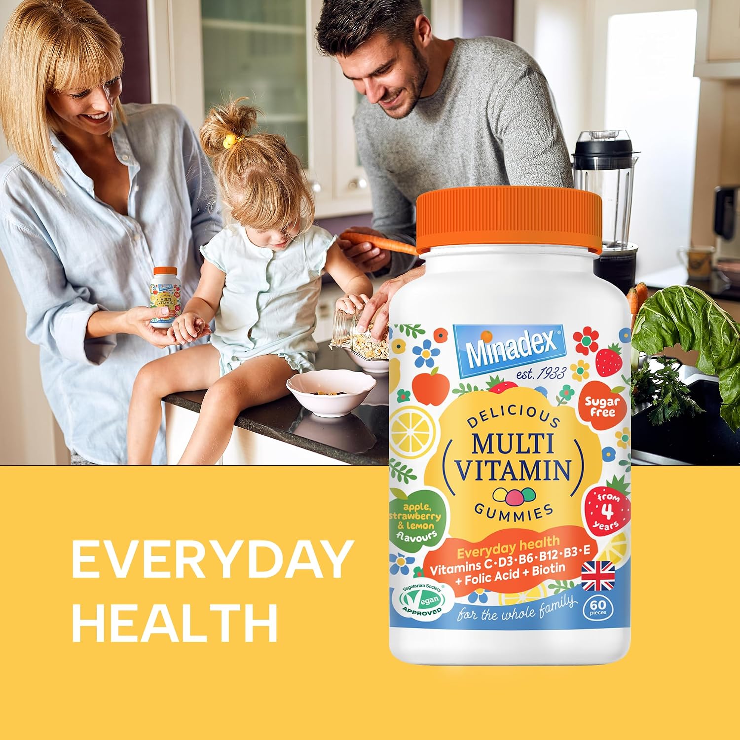 Minadex Multivitamin Gummies 60 Pieces