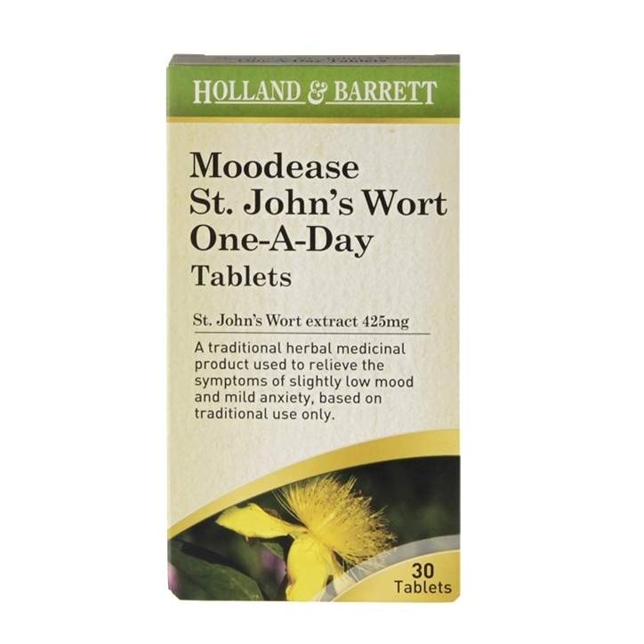 Holland & Barrett Moodease St. John'S Wort One-A-Day 425mg