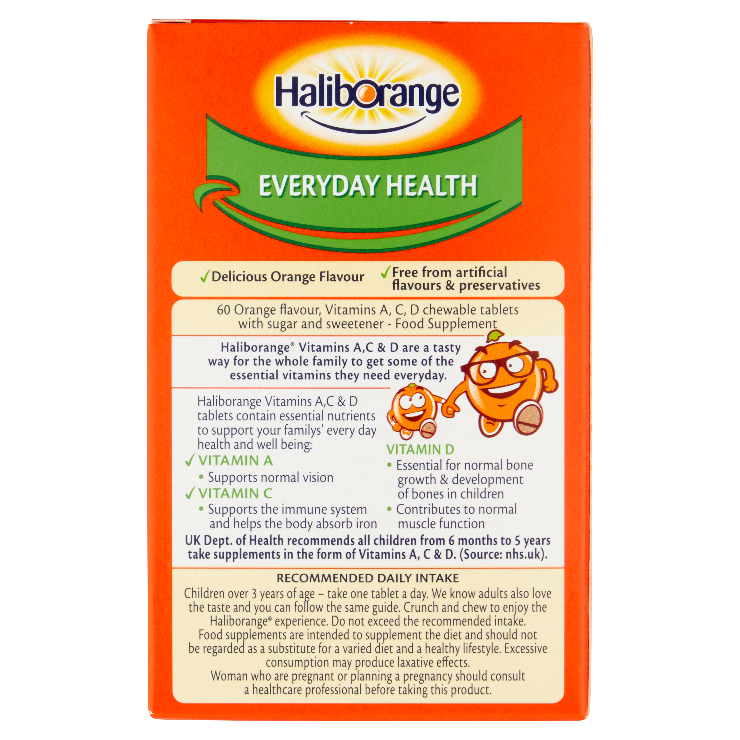 Haliborange Orange Flavour Acd Tablets