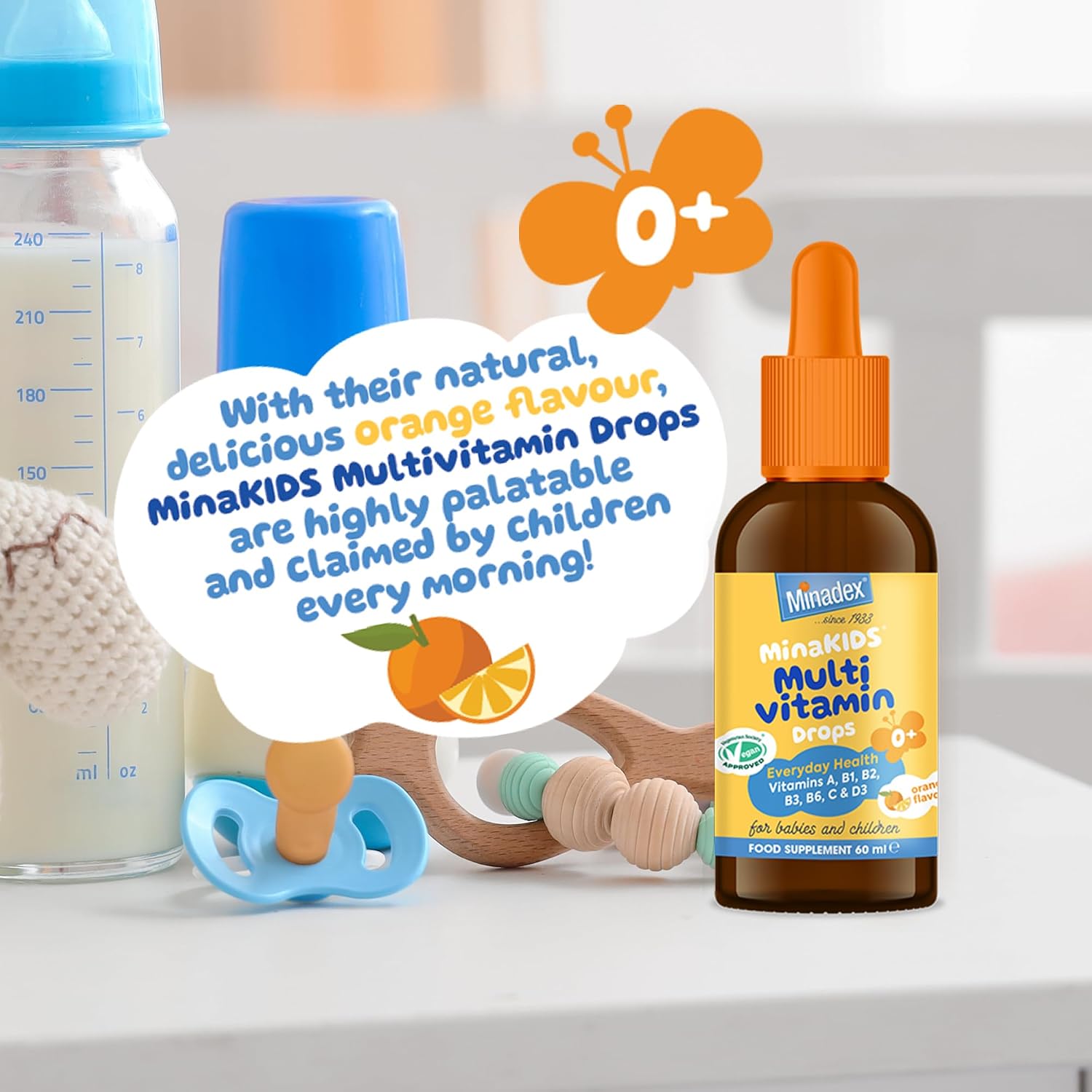 Minakids Multivitamin Drops 60ml