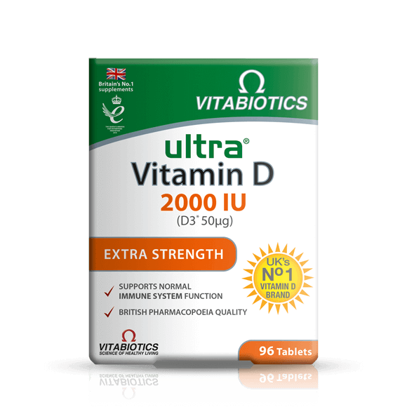 Vitabiotics Ultra Vit D3 2000iu Tabs 96