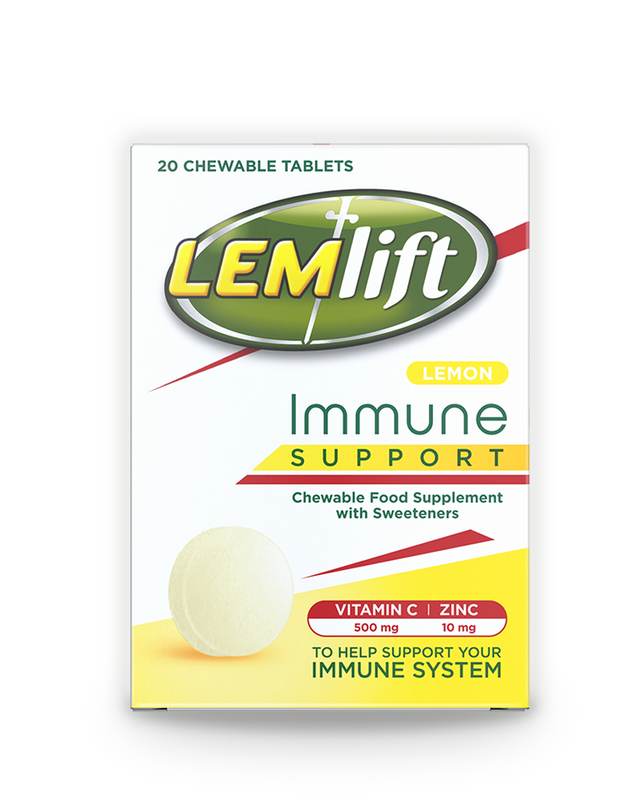 Lemlift Chewable Tablets Lemon