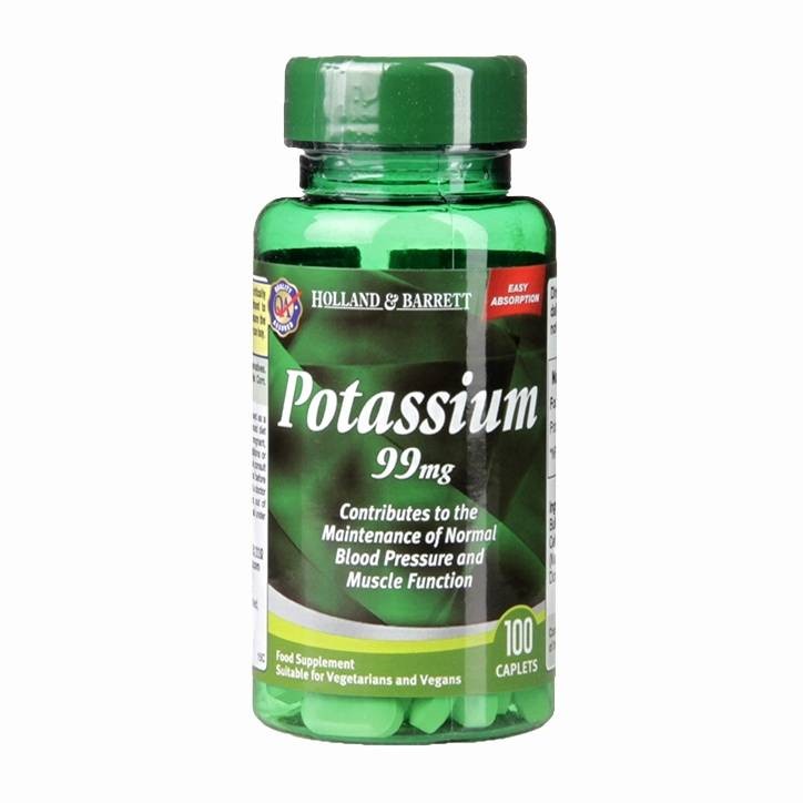 Holland & Barrett Potassium 99mg