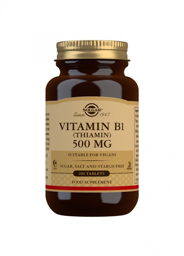 Solgar Vitamin B1 (Thiamin) 500 MG