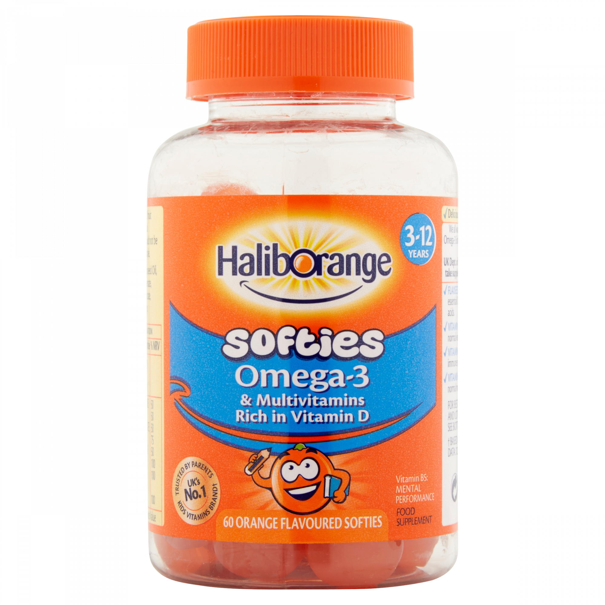 Haliborange Omega 3 Orange Softies