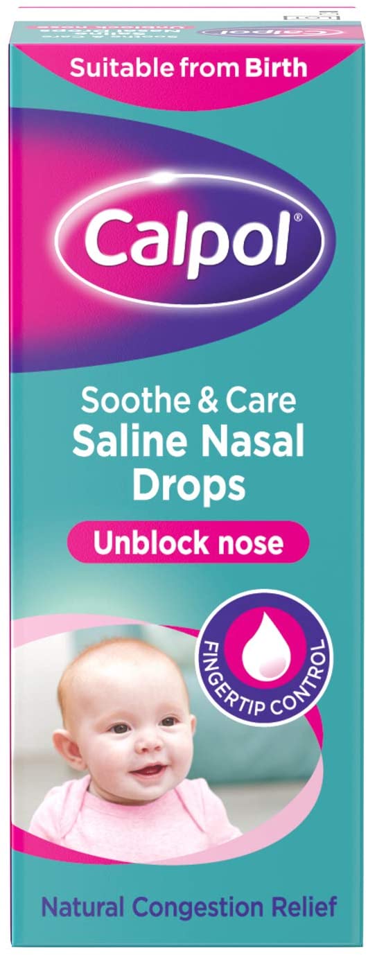 Calpol Soothe & Care Saline Solution Drops