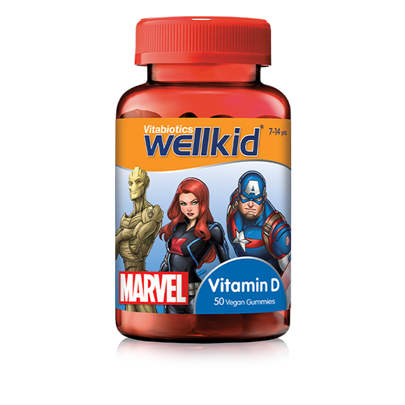 Wellkid Marvel Vitamin D 50'S