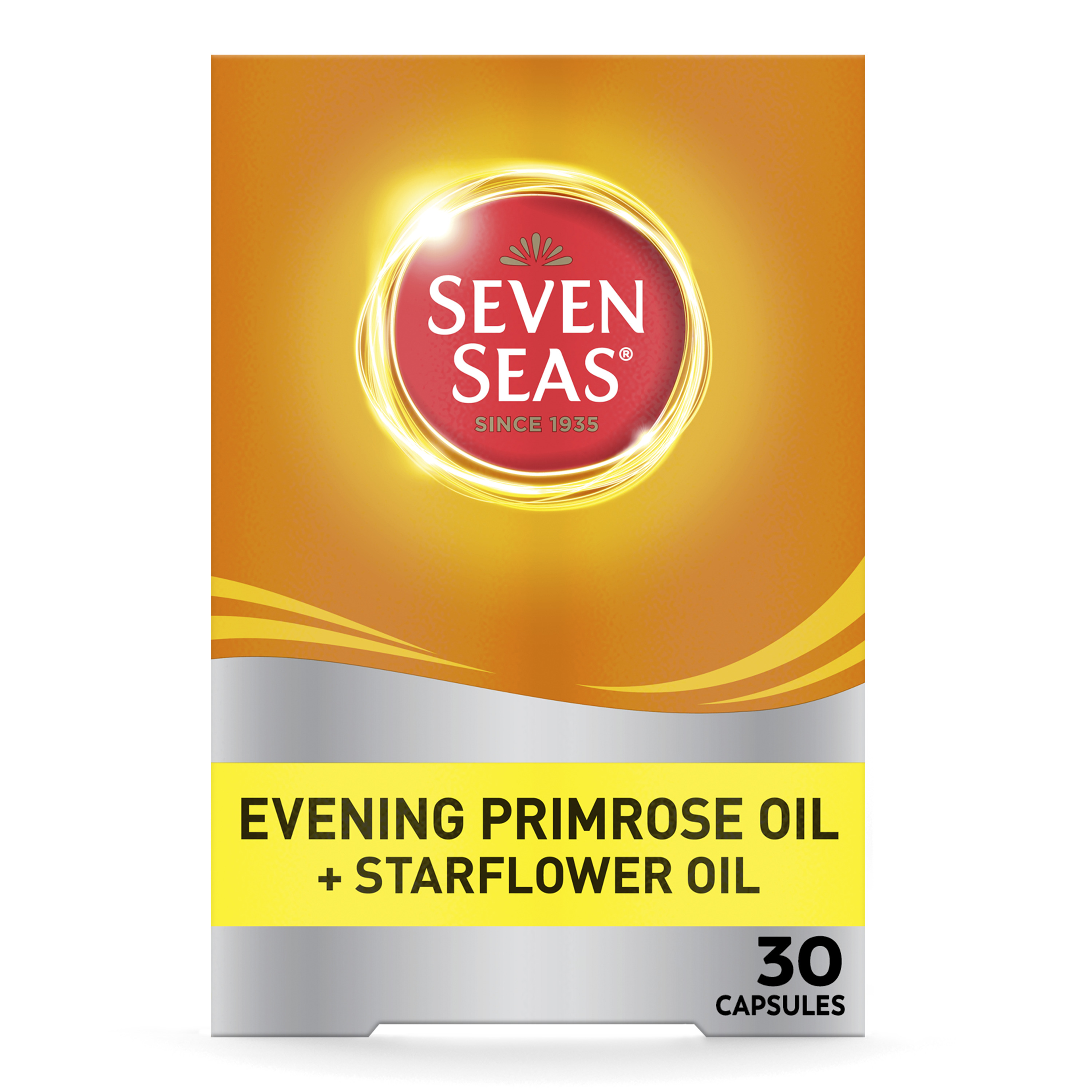 Seven Seas Evening Primrose Plus Starflower Oil Capsules 1000mg