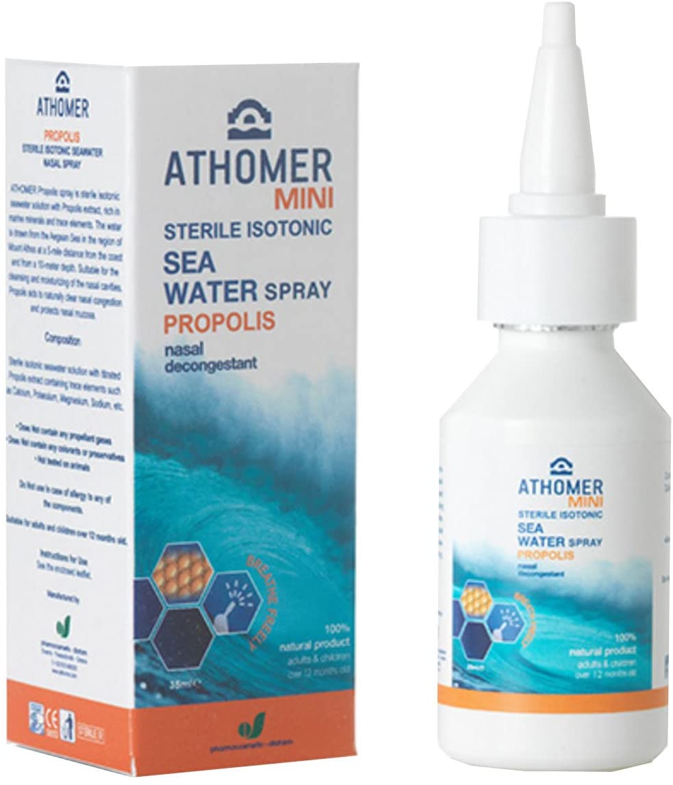 Athomer Seawater Nasal Spray Mini Propolis