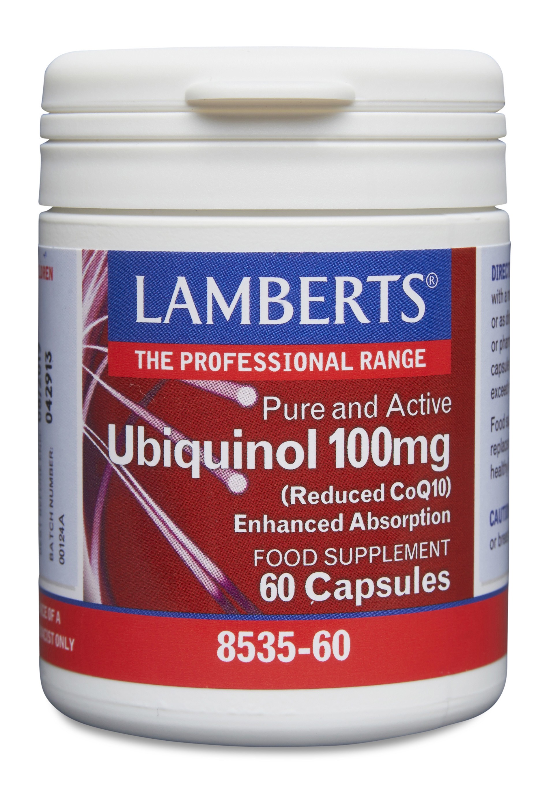 Lamberts Ubiquinol 100mg (Reduced Coq10)