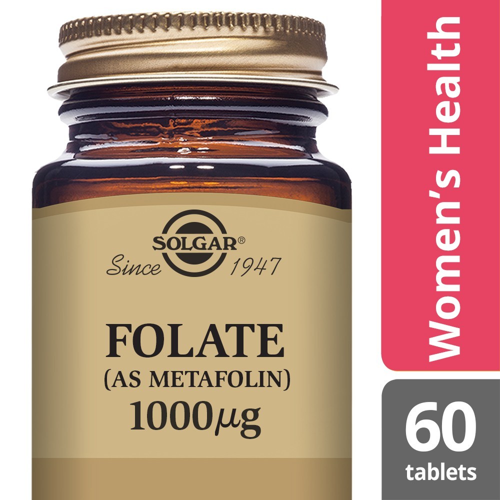 Solgar Folate 1000 µg (AS Metafolin®)