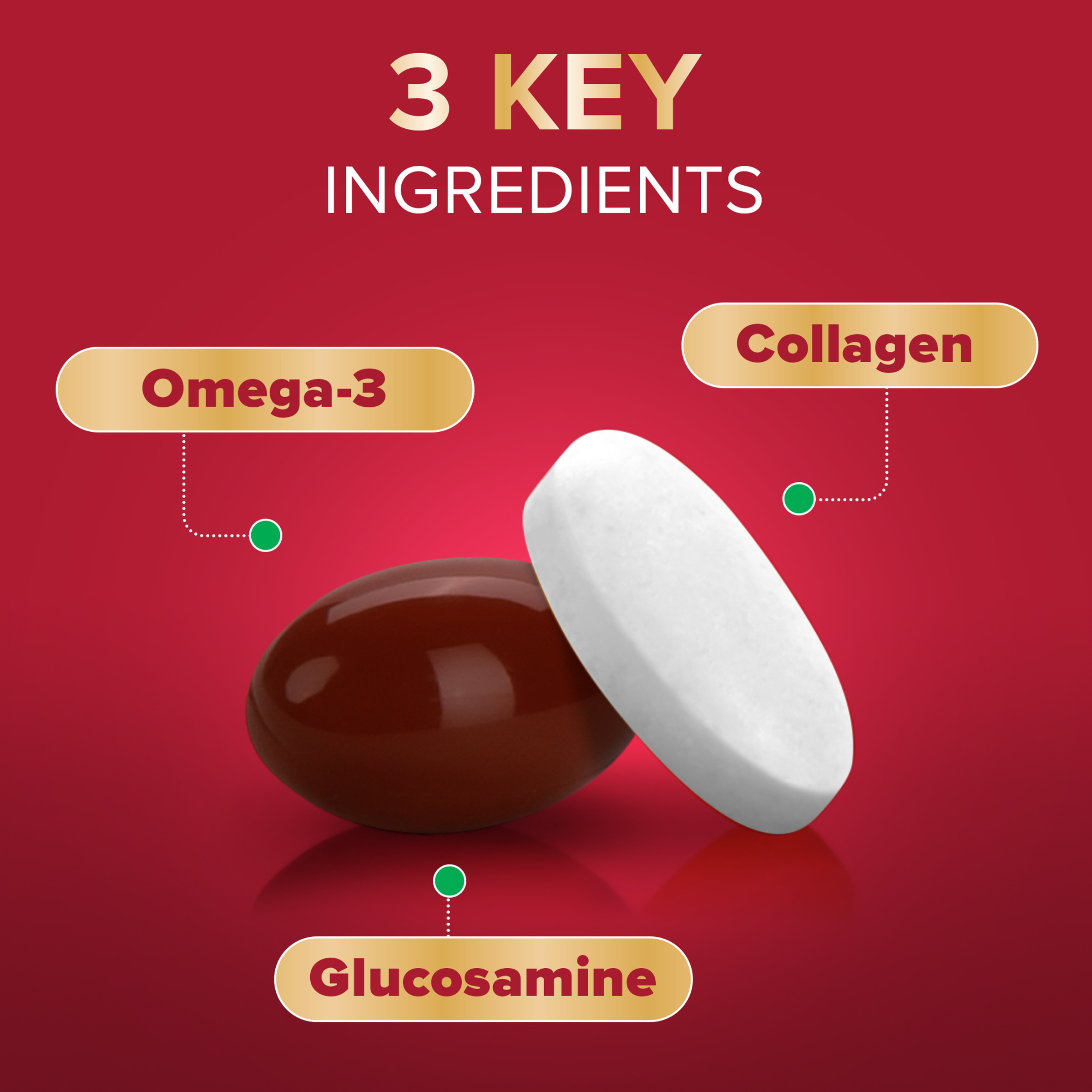 Seven Seas Jointcare + Collagen With Omega-3 And Glucosamine