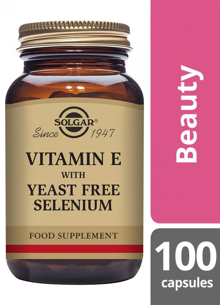 Solgar Vitamin E With Yeast Free Selenium