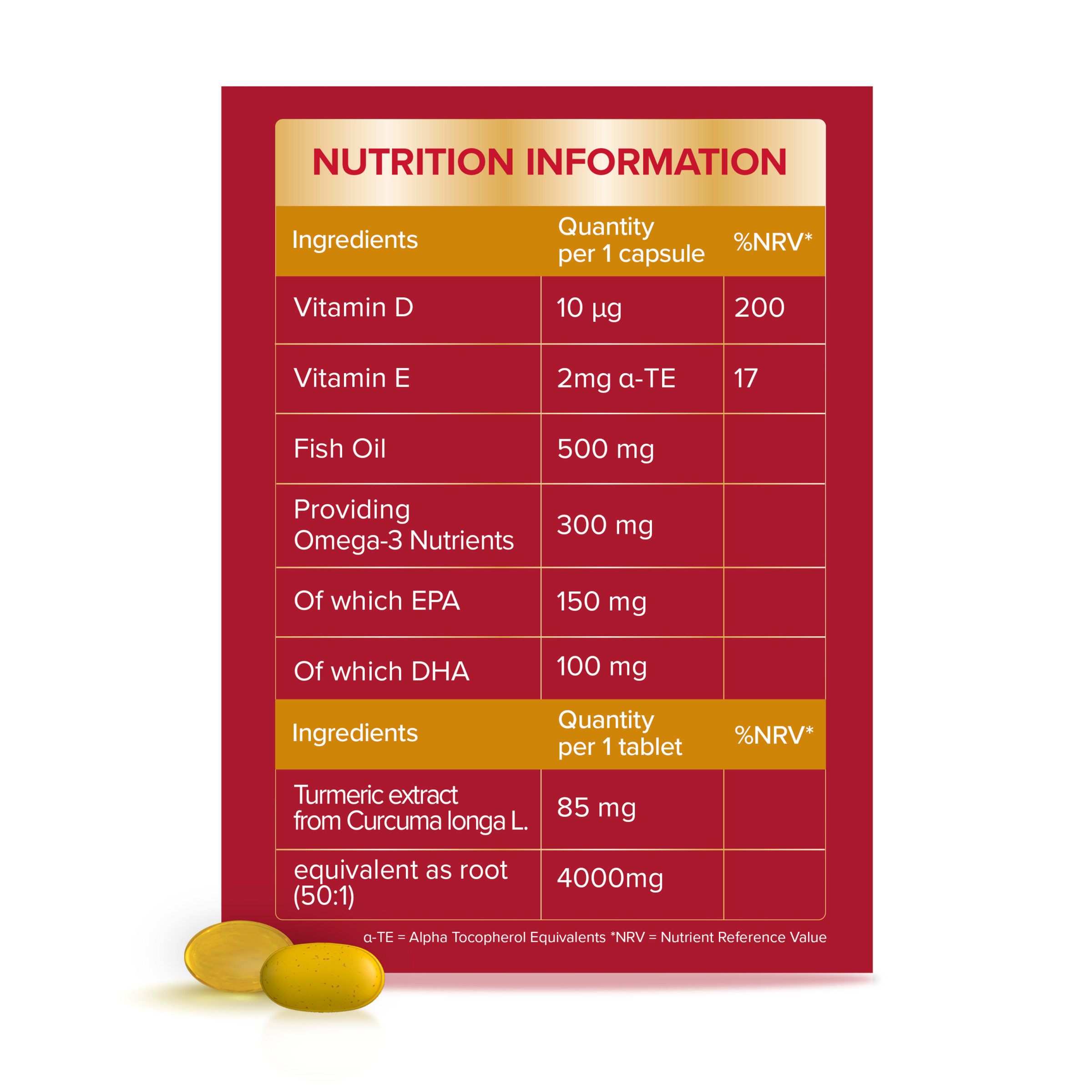 Seven Seas Omega-3 + Vitamin D, Plus Turmeric