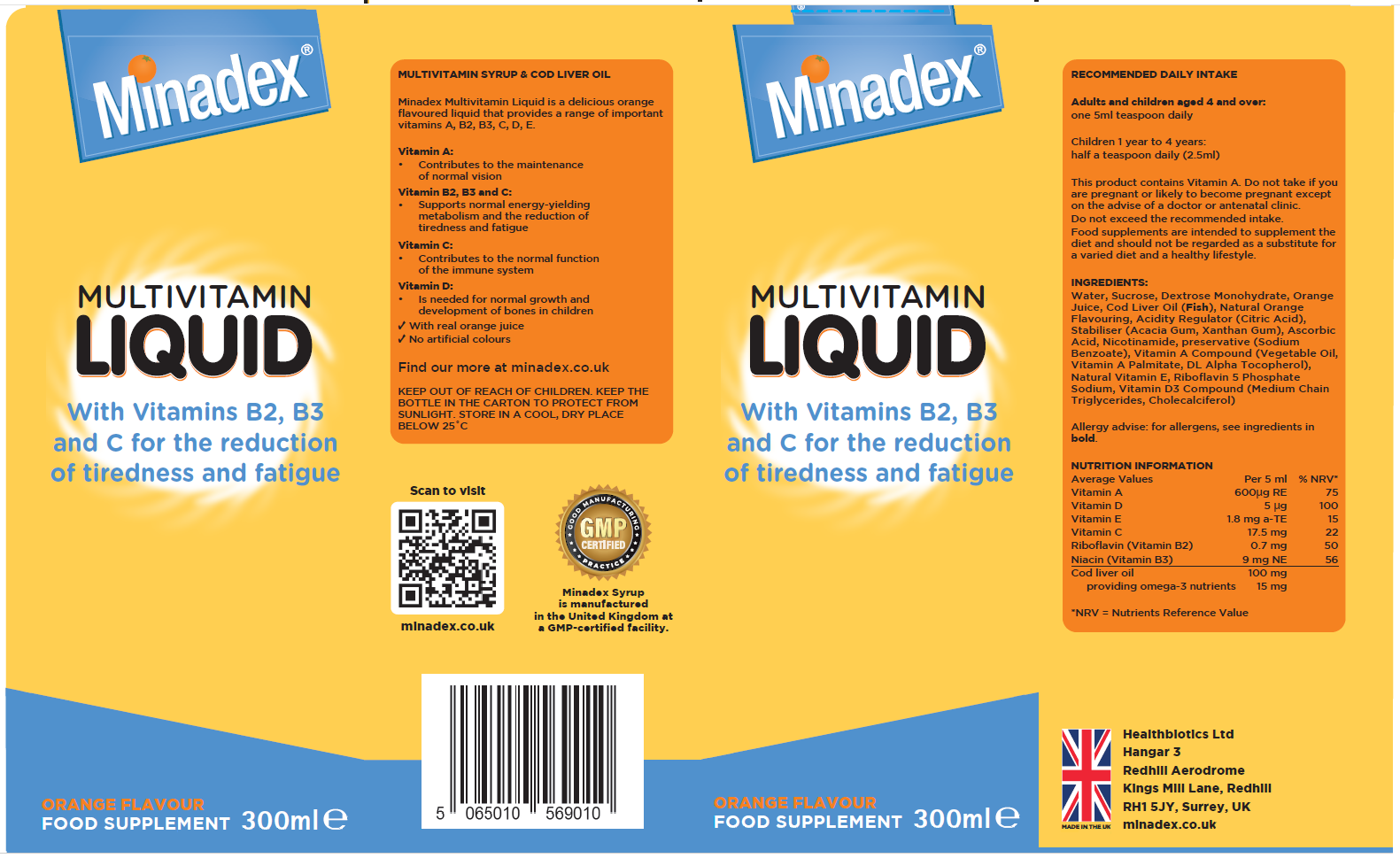 Minadex Multivitamin Liquid