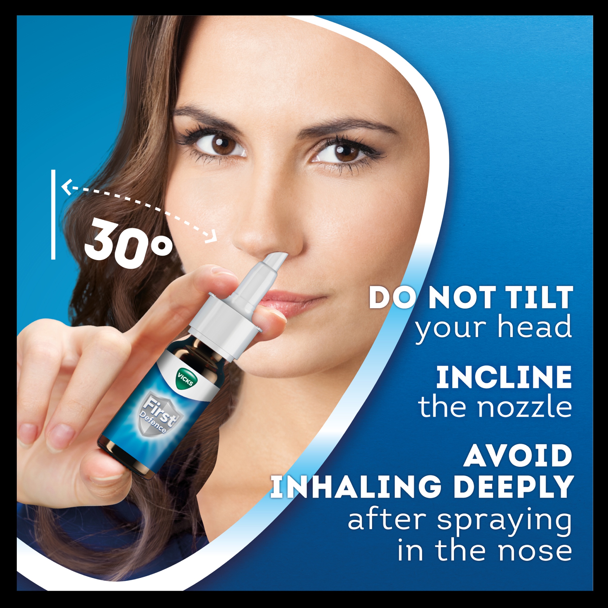 Vicks First Defence Cold Virus Blocker Nasal Spray Bottle