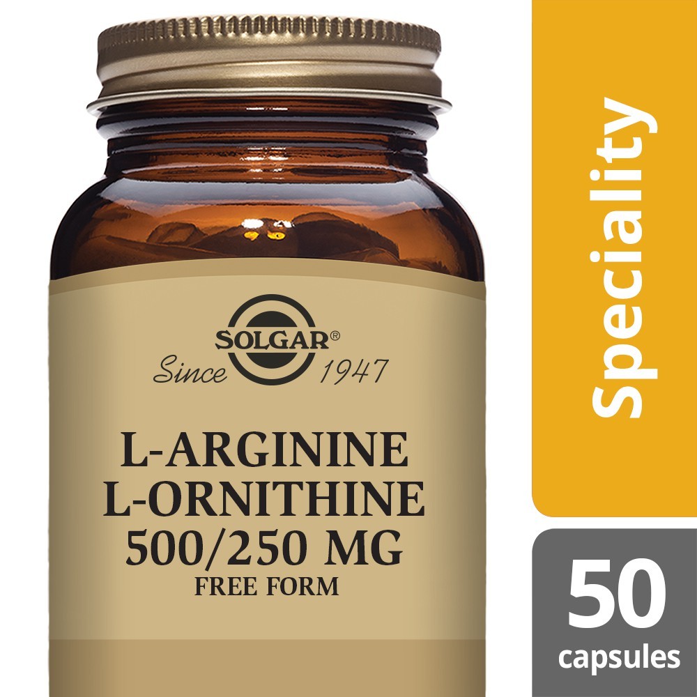 Solgar ﻿l-Arginine L-Ornithine 500 MG / 250 MG