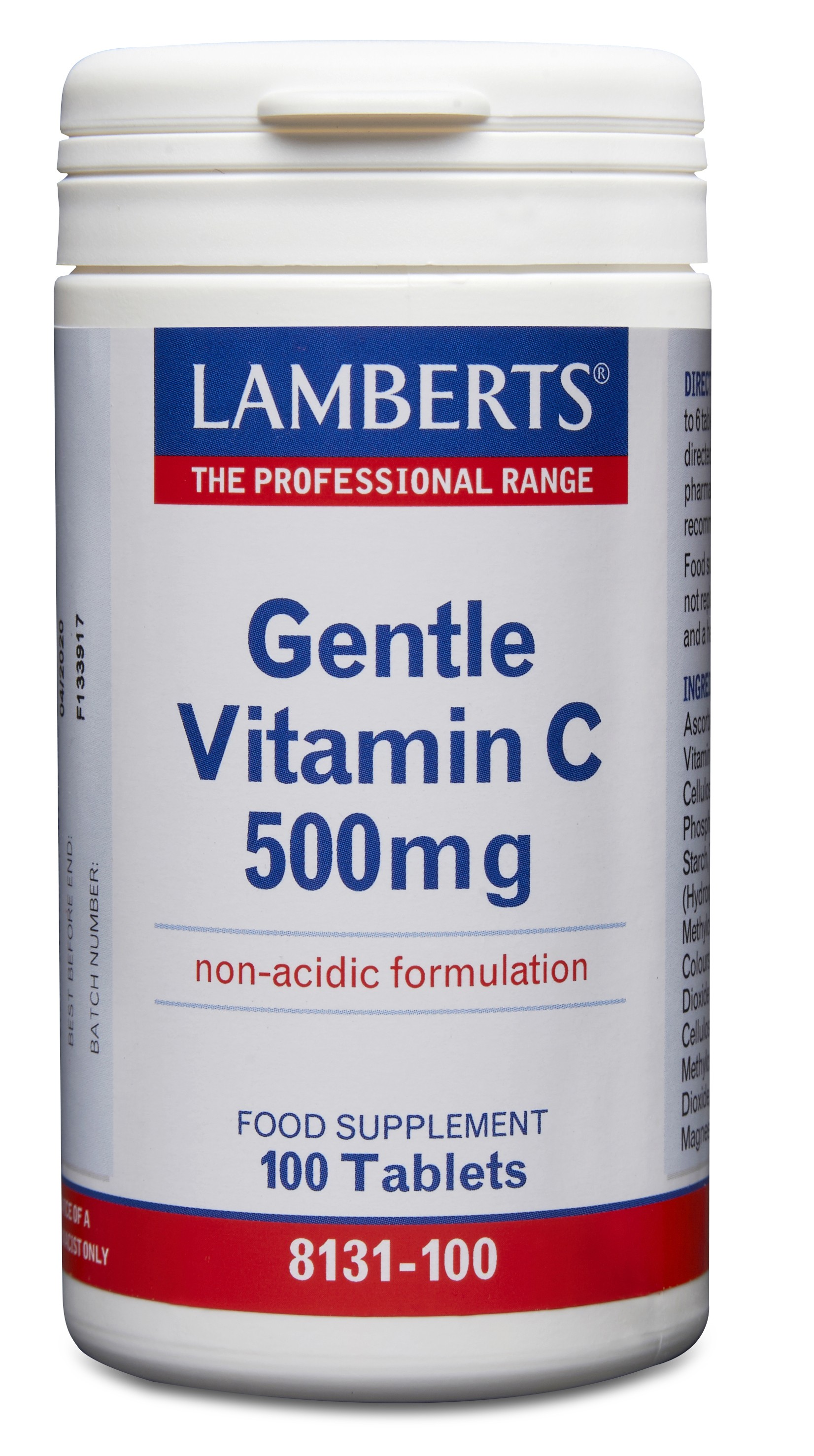 Lamberts Gentle Vitamin C 500mg